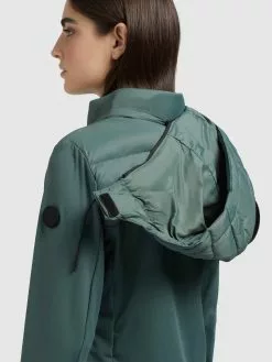 Khujo Outdoorjacken Funktionsjacke Ghita Frauen Dunkelgrün -Khujo Verkäufe 3294a13a7c047e2f61513bec1dc33aa7