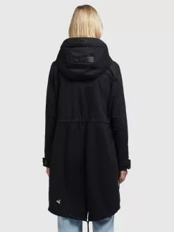 Khujo Jacken Parka Nanda Frauen Schwarz -Khujo Verkäufe 350590baecdb29d82bdd7a833c4d705f