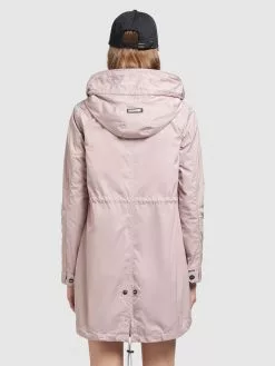 Khujo Parka Übergangsparka DAYES Frauen Pink -Khujo Verkäufe 366644d3a6be29085bfb54fd469db0a9