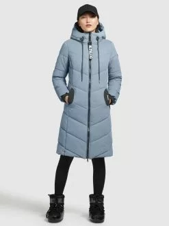 Khujo Wintermäntel Winterjacke Aribay 3 Frauen Taubenblau -Khujo Verkäufe 3693684d461a59f099288722bf962d66