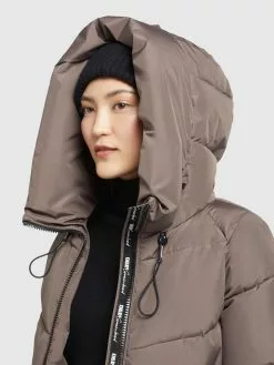 Khujo Winterjacken Jacke Esila Frauen Mokka -Khujo Verkäufe 3727c4428e512352b4a0a1bf1fc6f222
