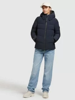 Khujo Winterjacken Jacke Fames Frauen Navy -Khujo Verkäufe 380948f767b54213893a6dd173198bc9
