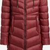 Khujo Winterjacken Winterjacke Ingram Shine Frauen Dunkelrot
