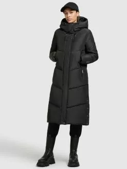 Khujo Übergangsmäntel Mantel Sonje3 Frauen Schwarz -Khujo Verkäufe 3a8e6ada2a64ca192847fa385896086d