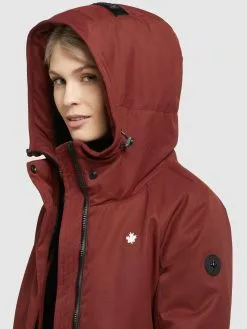 Khujo Parka Übergangsmantel Frauen Rostrot -Khujo Verkäufe 3b941b3d10e195148079486c55646784