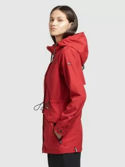 Khujo Parka Übergangsjacke FELINA Frauen Rot -Khujo Verkäufe 3fb7c7b1e82fd1683b87a79e3d371702