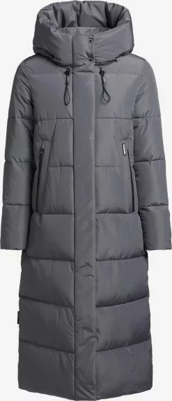 Khujo Wintermäntel Mantel Soulani Frauen Stone