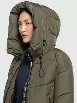 Khujo Winterjacken Jacke Esila Frauen Khaki -Khujo Verkäufe 41627c451d6c69bccc543e6530d39623