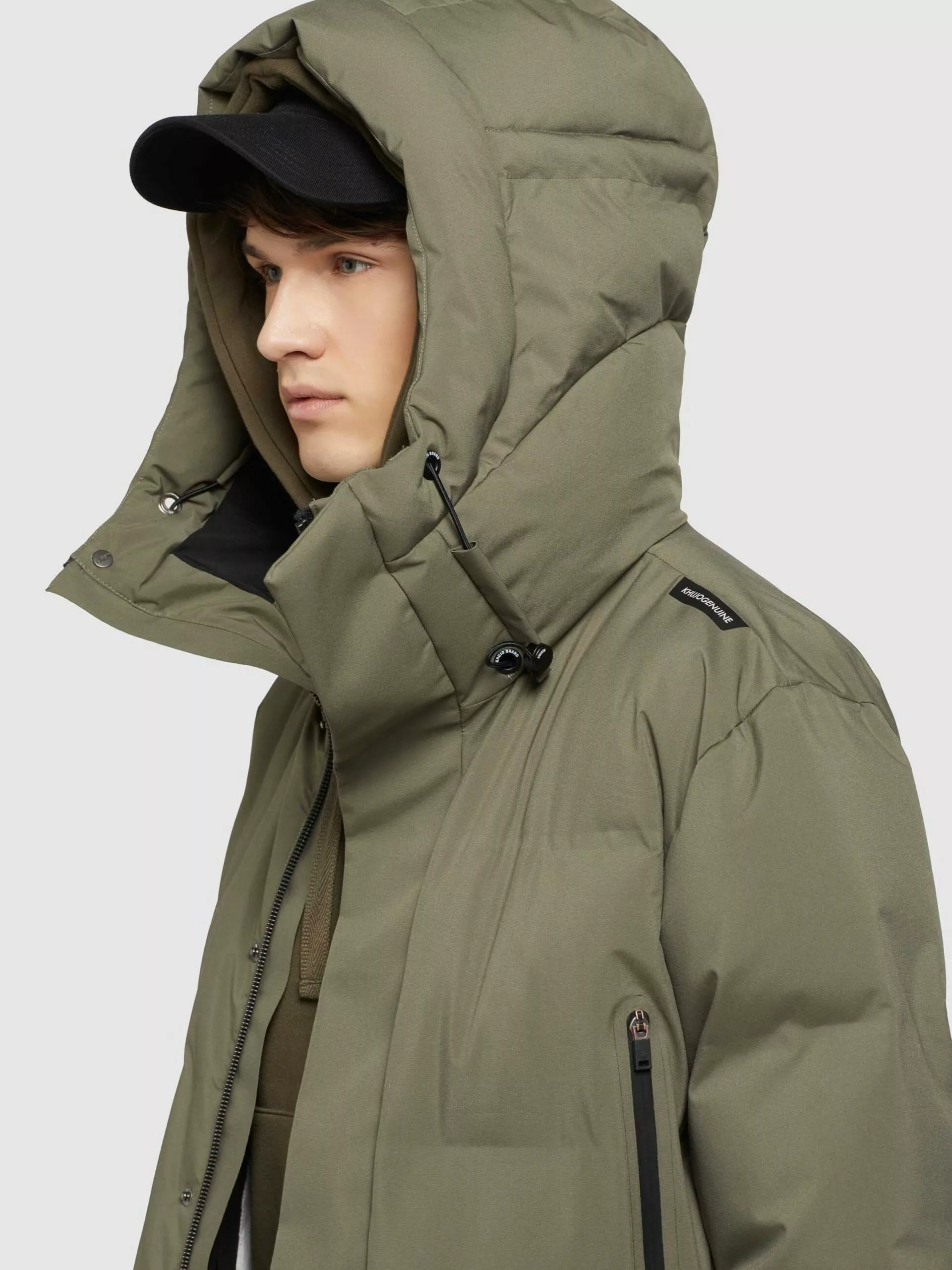 Khujo Wintermäntel Mantel Slow Männer Oliv 7 Khujo Wintermäntel Mantel Slow Männer Oliv – Bild 7