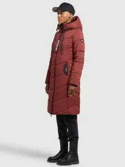 Khujo Übergangsmäntel Mantel Aribay Frauen Rostrot -Khujo Verkäufe 4275482bdabaa4cfcc16178f7f2181ad