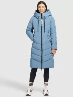 Khujo Wintermäntel Mantel Ayleena Frauen Hellblau -Khujo Verkäufe 42bdcac3940156ad6170ce26777d48a3