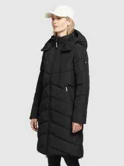 Khujo Wintermäntel Mantel Huba Frauen Schwarz -Khujo Verkäufe 439635d3bc8958401fa4f9680d2f183b