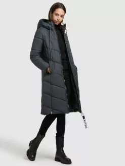 Khujo Wintermäntel Mantel Aribay Frauen Nachtblau -Khujo Verkäufe 469596c551d817891b2beef1e41f2897
