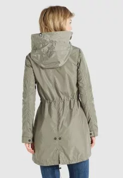 Khujo Parka Mantel CATHARINA Frauen Khaki -Khujo Verkäufe 46b6c7453757beb54d4e22523854cebb