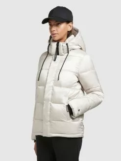 Khujo Winterjacken Jacke Evona Frauen Perlweiß -Khujo Verkäufe 46c489a6fdfaab5f2dda25b7b5d59db3