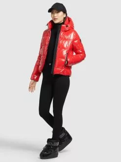 Khujo Winterjacken Winterjacke Fala Frauen Rot -Khujo Verkäufe 47014ced7ad5a09039919c330d775c34
