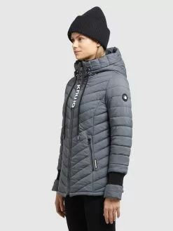 Khujo Winterjacken Jacke Patt Frauen Grau -Khujo Verkäufe 477b3d79e78ec8cfb98b5fbfaeb58a75