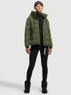 Khujo Winterjacken Jacke Joilee Frauen Khaki -Khujo Verkäufe 48a69ce402bf37b8f62919edeb9d7e4b