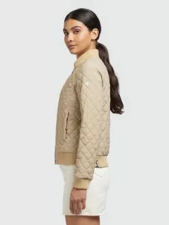 Khujo Übergangsjacken Jacke Monza Frauen Beige -Khujo Verkäufe 499ace087888087709c58cc72d95df3c