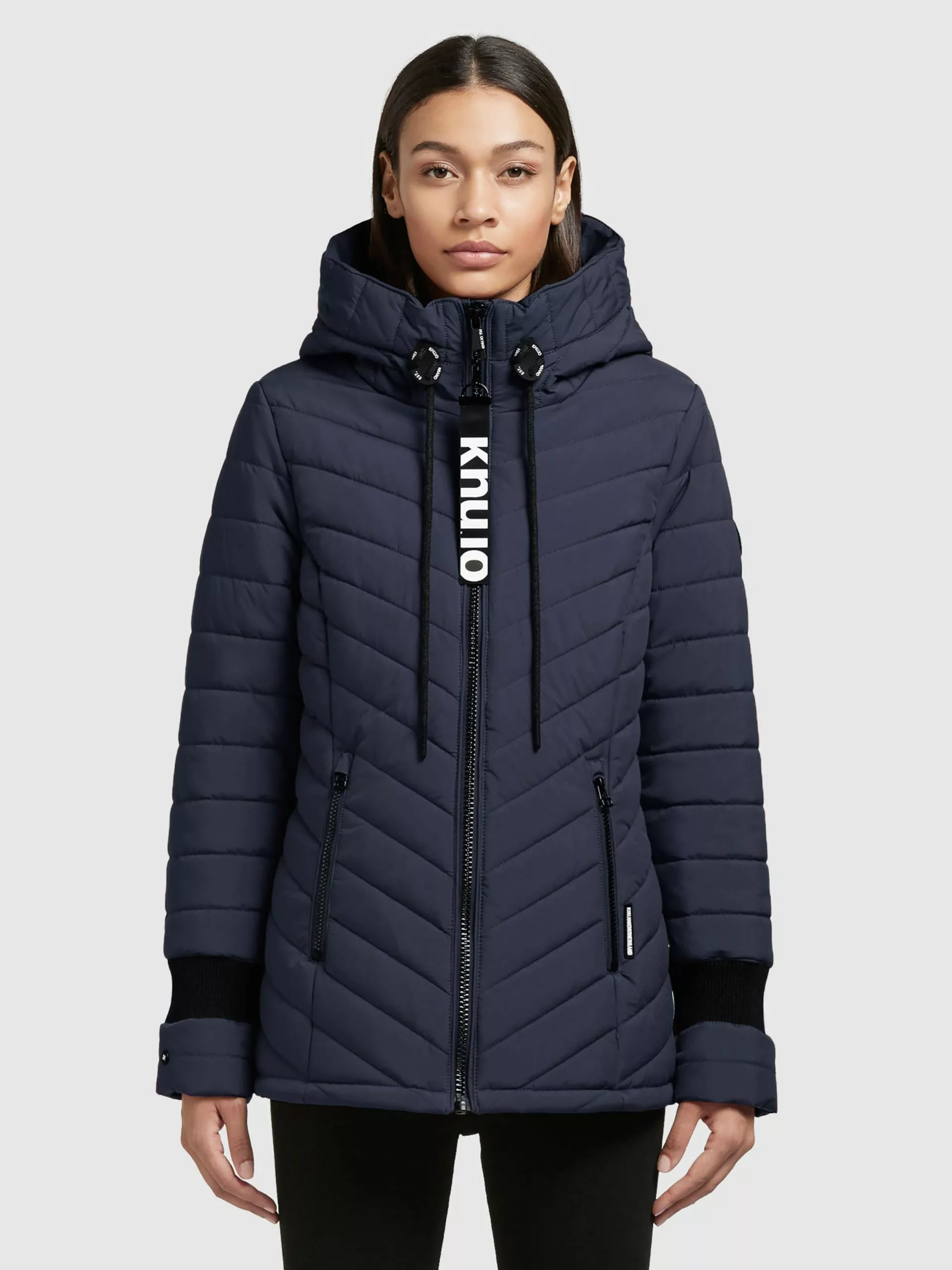 Khujo Winterjacken Jacke Patt Frauen Dunkelblau 2 Khujo Winterjacken Jacke Patt Frauen Dunkelblau – Bild 2