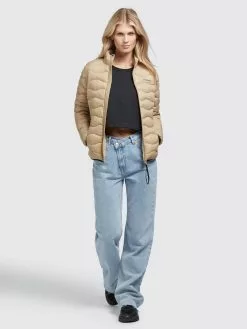 Khujo Übergangsjacken Jacke Eleni Frauen Beige -Khujo Verkäufe 4b204a0fba1cb74361387ad30e8ab124