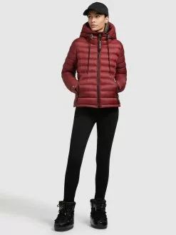 Khujo Winterjacken Jacke Lona Shine Frauen Rostrot -Khujo Verkäufe 523510ca53d9be2de67d6f7816a0be42