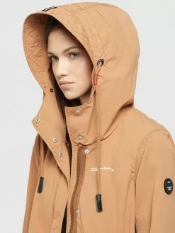 Khujo Übergangsjacken Mantel ADDA Frauen Beige -Khujo Verkäufe 527ea95ce0f9ff5a3e3ff86e96edf337