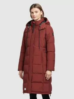 Khujo Wintermäntel Mantel Cliv Frauen Rostrot -Khujo Verkäufe 5280cf6b911d20edd12a261eebcd4b1f