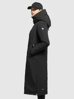 Khujo Wintermäntel Mantel ABELLA Frauen Schwarz -Khujo Verkäufe 52f994daf432f0279bc0ecd80dd4487b