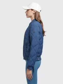 Khujo Übergangsjacken Jacke Leona Frauen Blau -Khujo Verkäufe 54167bd8028fe55dbc59811892513bdd