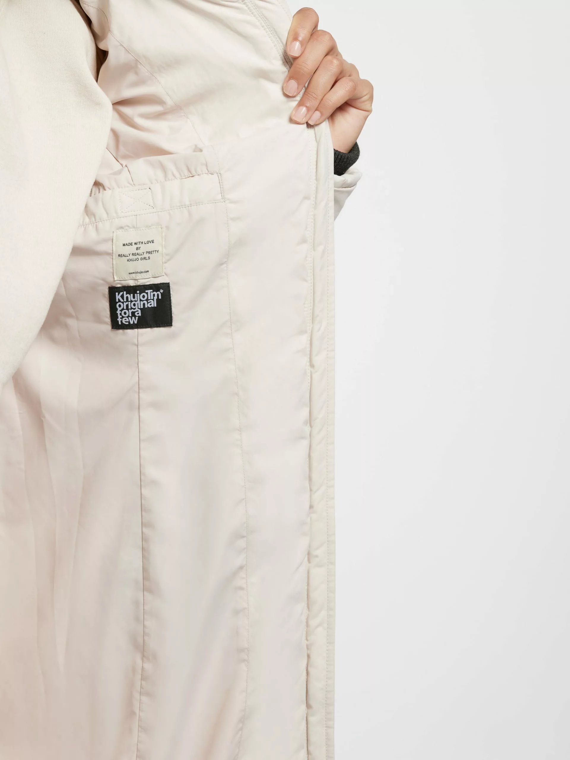 Khujo Wintermäntel Mantel Aribay 3 Frauen Offwhite 8 Khujo Wintermäntel Mantel Aribay 3 Frauen Offwhite – Bild 8