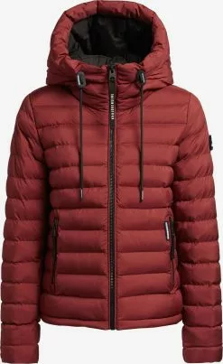 Khujo Übergangsjacken Jacke Lovina Frauen Dunkelrot