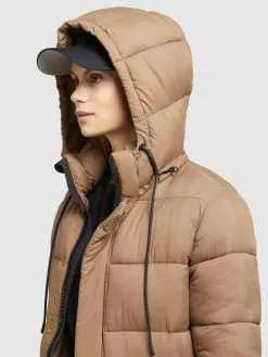 Khujo Wintermäntel Mantel Julina Frauen Hellbraun -Khujo Verkäufe 58b447d52e7107712098cd6f3432f7b3