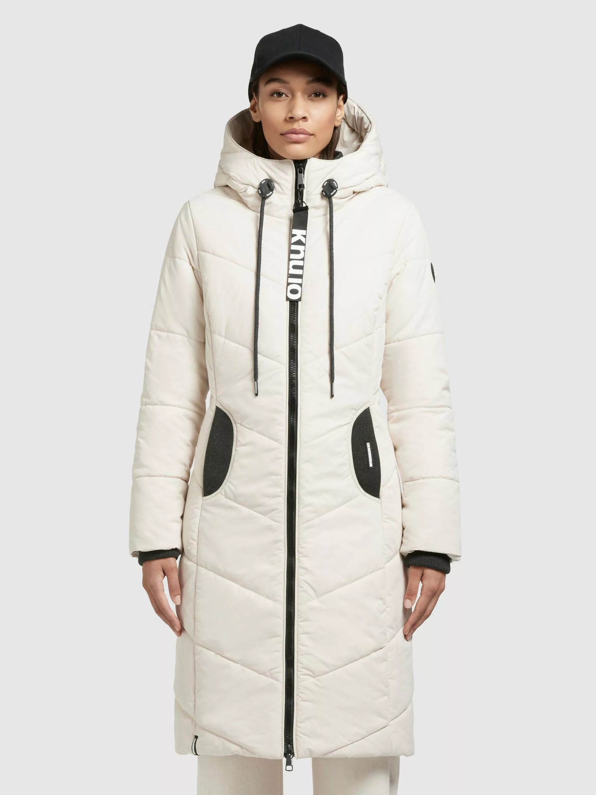 Khujo Wintermäntel Mantel Aribay 3 Frauen Offwhite 2 Khujo Wintermäntel Mantel Aribay 3 Frauen Offwhite – Bild 2