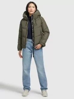Khujo Winterjacken Jacke Esila Frauen Khaki -Khujo Verkäufe 5bff01d3346dbc20c68791d5178d178a
