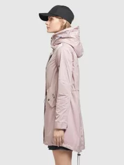 Khujo Parka Übergangsparka DAYES Frauen Pink -Khujo Verkäufe 5c1ee01ad3585267d28ee88a151f72d2