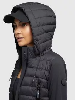 Khujo Übergangsjacken Jacke Dalis Matt Frauen Schwarz -Khujo Verkäufe 5df6cffc63b81bc1c7fc292d393977fd