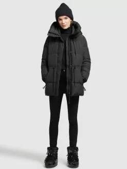 Khujo Winterjacken Jacke Leviani Frauen Schwarz -Khujo Verkäufe 5f08c1ca4a5d1b18142ee375cec010c4