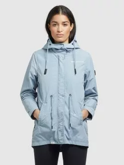 Khujo Übergangsjacken Jacke CAIMA Frauen Hellblau -Khujo Verkäufe 6055a6b9f1da3fb5bf7c2fbc13fbf8b7