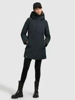 Khujo Winterjacken Jacke Viona Frauen Nachtblau -Khujo Verkäufe 60a47007bfb3169fac054a5756aa9846