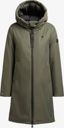 Khujo Übergangsmäntel Mantel LISAD Frauen Khaki