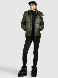 Khujo Winterjacken Jacke Valona Frauen Dunkelgrün -Khujo Verkäufe 633ff81d13e124c20a685fb6f63902ba