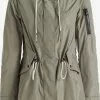 Khujo Parka Mantel CATHARINA Frauen Khaki