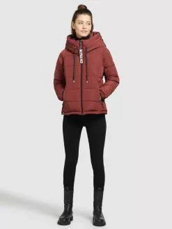 Khujo Winterjacken Jacke Joilee Frauen Pastellrot -Khujo Verkäufe 65d1b181cc3a63fc0e111cc4ebc59579