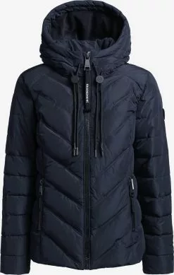 Khujo Übergangsjacken Jacke Stern Frauen Dunkelblau