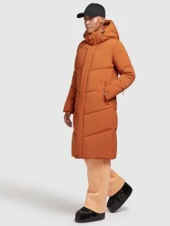 Khujo Wintermäntel Winterjacke Torino2 Frauen Orange -Khujo Verkäufe 674c2de3a8a15e232c1f65cab3e1fdf5