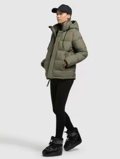 Khujo Winterjacken Jacke Evona Frauen Khaki -Khujo Verkäufe 68644e5134495f2e3960f2201e20cb4e
