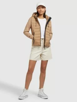 Khujo Outdoorjacken Jacke Ghita Frauen Beige -Khujo Verkäufe 68c26131226ae7ae8ce575a7451c1ce3