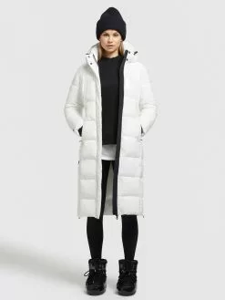 Khujo Wintermäntel Mantel Tonka Frauen Offwhite -Khujo Verkäufe 6948bf1085c0ae5a8fe933a41ddba2a2