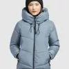 Khujo Winterjacken Jacke Esila Frauen Hellblau